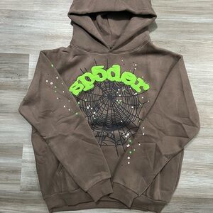 Sp5der Slate Gray Size M Hoodie